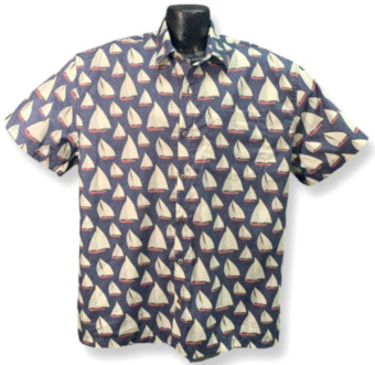 Sailing Hawaiian Shirt Hawaiian Shirt-Made in USA
